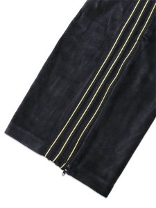 画像7: 【送料無料】ADIDAS FIREBIRD VELOUR TRACK PANTS-BLACK (7)