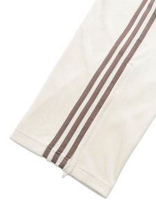 画像7: 【送料無料】ADIDAS FIREBIRD VELOUR TRACK PANTS-WONDER WHITE (7)