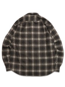 画像2: 【送料無料】WHIMSY SOCKS TARTAN FLANNEL SHIRT BLACK (2)