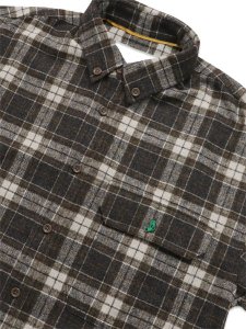 画像3: 【送料無料】WHIMSY SOCKS TARTAN FLANNEL SHIRT BLACK (3)