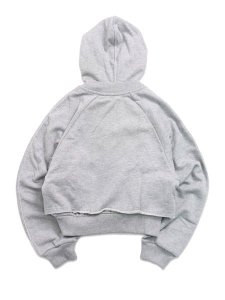 画像2: 【送料無料】ADIDAS WMNS SST DOUBLE FRONT HOODIE-MEDIUM GREY HEATHER (2)