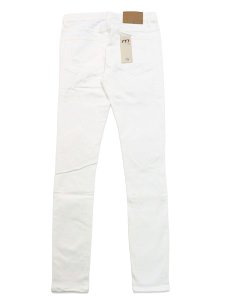画像2: 【送料無料】mnml X162 STRETCH DENIM WHITE (2)
