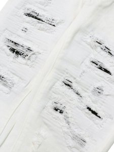画像6: 【送料無料】mnml X165 PAISLEY STRETCH DENIM WHITE/BLACK (6)