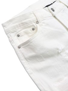 画像3: 【送料無料】mnml X162 STRETCH DENIM WHITE (3)