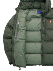 画像8: 【送料無料】POLO RALPH LAUREN GORHAM DOWN JACKET COMPANY OLIVE (8)