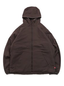 画像1: 【送料無料】SNOW PEAK FLEXIBLE INSULATED ZIP PARKA DARK BROWN (1)