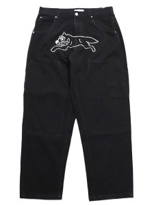 画像1: 【送料無料】ICECREAM RHINESTONE BUGGY DENIM BLACK (1)