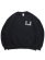 画像1: 【送料無料】EXPANSION INI CREW NECK SWEATSHIRTS BLACK (1)