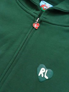 画像3: 【送料無料】RED LETTERS AT THE GARDEN SCATTERED ZIP UP HOODIE (3)