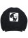 画像2: 【送料無料】EXPANSION INI CREW NECK SWEATSHIRTS BLACK (2)