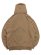 画像2: 【送料無料】WHIMSY SOCKS FADED ARCH LOGO ZIP HOODIE KHAKI (2)