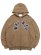 画像1: 【送料無料】WHIMSY SOCKS FADED ARCH LOGO ZIP HOODIE KHAKI (1)