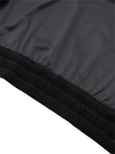 画像5: 【送料無料】PRO CLUB VELOUR TRACK JACKET BLACK/RED (5)