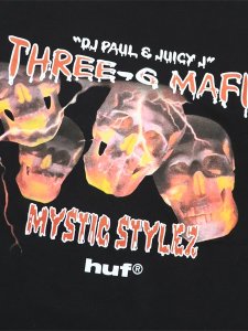 画像3: HUF THREE 6 MAFIA MYSTIC STYLE TEE (3)