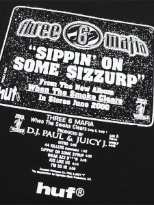 画像4: HUF THREE 6 MAFIA SIZZURP TEE (4)