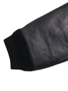 画像8: 【送料無料】HUF THREE 6 MAFIA FAUX LEATHER JACKET (8)