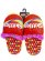画像4: ODD SOX SKITTLES FUZZY SLIPPERS (4)