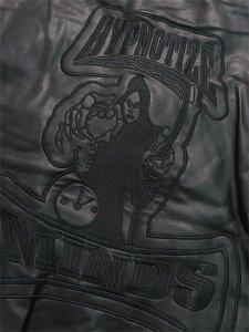 画像5: 【送料無料】HUF THREE 6 MAFIA FAUX LEATHER JACKET (5)