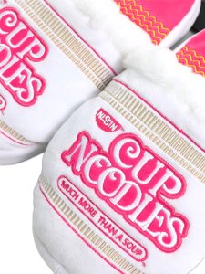 画像5: ODD SOX CUP NOODLES FUZZY SLIPPERS (5)