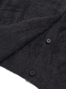 画像5: 【送料無料】ADIDAS WMNS FLUFFY CARDIGAN-BLACK (5)