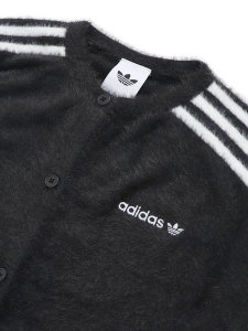 画像3: 【送料無料】ADIDAS WMNS FLUFFY CARDIGAN-BLACK (3)