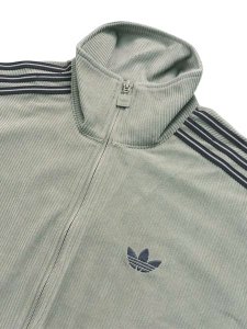 画像3: 【送料無料】ADIDAS FIREBIRD CORDUROY TRACK TOP-SILVER PEBBLE (3)