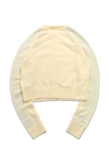 画像2: 【送料無料】ADIDAS WMNS FLUFFY CARDIGAN-WARM VANILLA (2)