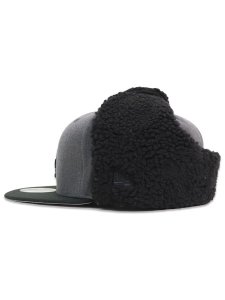 画像3: NEW ERA 59FIFTY DOG EAR DODGERS HEATHER GRAPHITE/BLACK (3)
