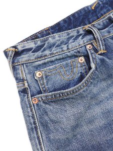 画像3: 【送料無料】EVISU MULTI-POCKET PATCHED DAICOCK SELVEDGE JEANS MID TONE INDIGO (3)