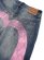 画像5: 【送料無料】EVISU PINK DAIKOKU RIPPED JEANS MID TONE INDIGO (5)