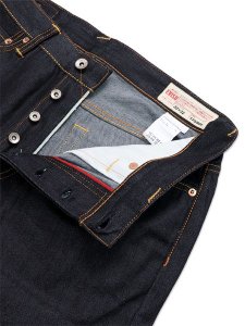 画像4: 【送料無料】EVISU HT,5 POCKET YELLOW SEAGULL JEANS RAW INDIGO (4)
