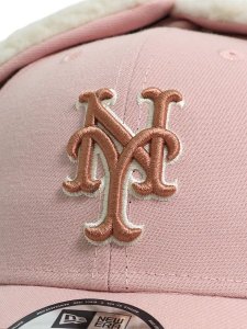 画像6: NEW ERA 9FORTY DOG EAR METS PINK ROUGE (6)