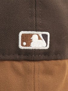 画像7: 【KIDS】NEW ERA YOUTH 59FIFTY DOGEAR YANKEES WALNUT/TOASTED PEANUTS (7)