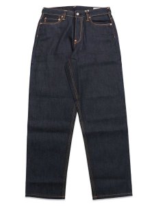 画像2: 【送料無料】EVISU HT,5 POCKET YELLOW SEAGULL JEANS RAW INDIGO (2)