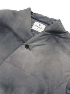 画像3: 【送料無料】SNOW PEAK SHIBORI DYEING DOWN JACKET CHARCOAL (3)