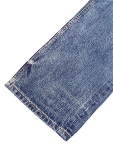 画像7: 【送料無料】EVISU MULTI-POCKET PATCHED DAICOCK SELVEDGE JEANS MID TONE INDIGO (7)