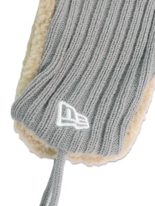 画像4: NEW ERA KNIT TRAPPER RIB KNIT DODGERS GREY (4)
