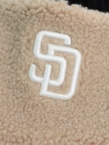 画像3: NEW ERA KNIT TRAPPER RIB KNIT PADRES BLACK (3)