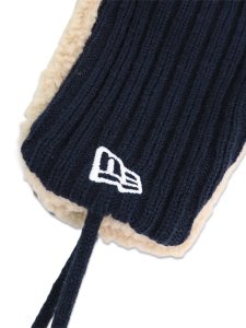 画像4: NEW ERA KNIT TRAPPER RIB KNIT YANKEES NAVY (4)