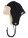画像1: NEW ERA KNIT TRAPPER RIB KNIT PADRES BLACK (1)