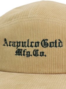 画像6: ACAPULCO GOLD EMBROIDERY CORDUROY CAMP CAP (6)