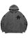 画像1: 【送料無料】VANSON ZIP HOODIE BLACK/BLACK BONE (1)