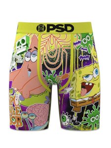 画像1: PSD SPONGEBOB SQUARE FRIGHT FEST TRUNKS (1)