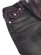 画像3: 【送料無料】TRUE RELIGION WMNS JOEY MID RISE BIG T FLAP FLARE WASH BLACK (3)