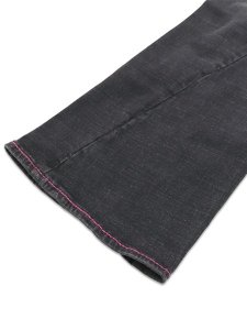 画像6: 【送料無料】TRUE RELIGION WMNS JOEY MID RISE BIG T FLAP FLARE WASH BLACK (6)