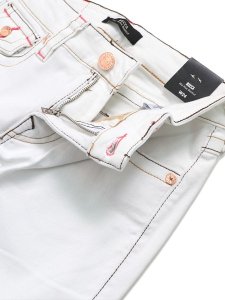 画像4: 【送料無料】TRUE RELIGION WMNS BECCA MR BOOTCUT FLAP BRILLIANT WHITE (4)