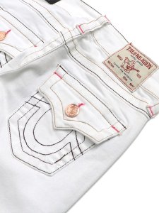 画像5: 【送料無料】TRUE RELIGION WMNS BECCA MR BOOTCUT FLAP BRILLIANT WHITE (5)