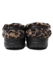 画像4: crocs CLASSIC UNFURGETTABLE ANIMAL FAUX FUR CLOG SEPIA/LEOPARD (4)