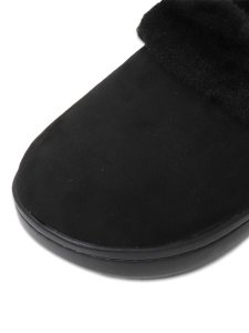 画像7: crocs CLASSIC UNFURGETTABLE FAUX SUEDE CLOG BLACK (7)