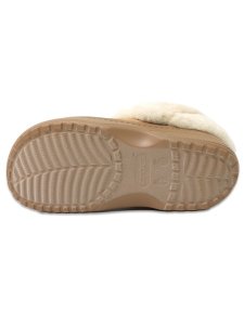 画像2: crocs CLASSIC UNFURGETTABLE FAUX SUEDE CLOG SEPIA (2)